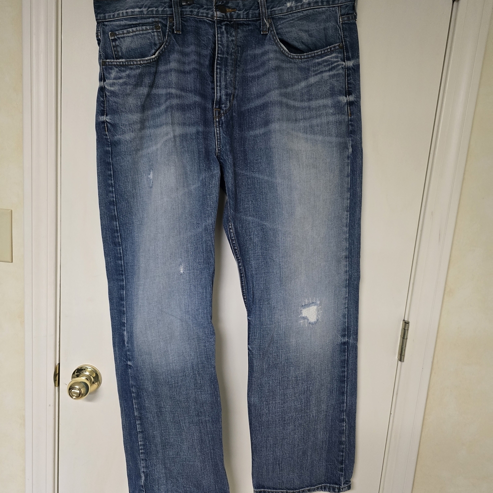 Nautica Men's Straight Blue Jeans